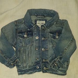 9-12m children's place jean jacket